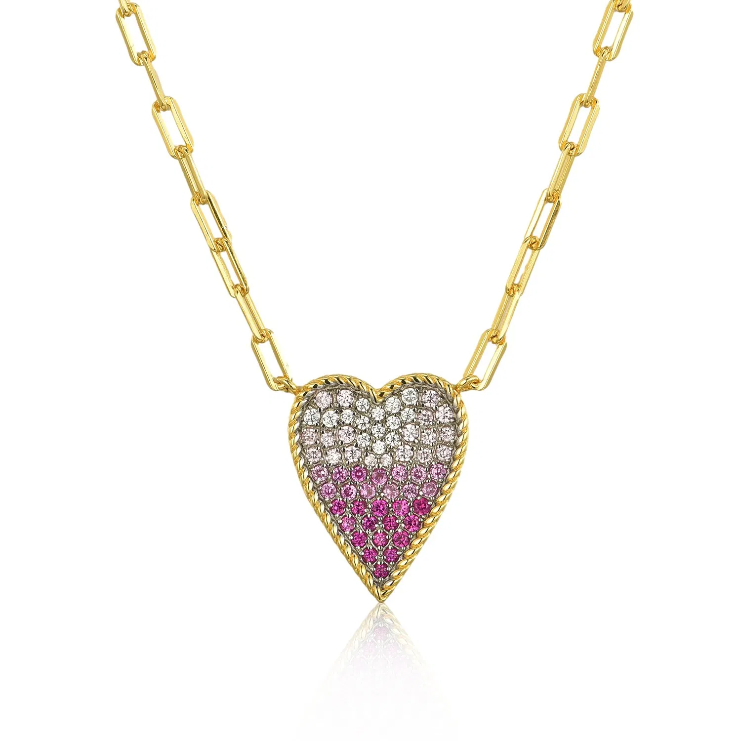 New Heart Fashion Trendy 925 Sterling Silver Jewelry