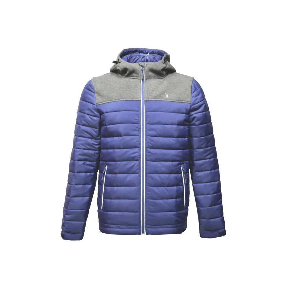 Winter Men's Puffer Jacket Quilted Lightweight Hooded Warm Coat Casual Cold Weather Outerwear Jacket for Man