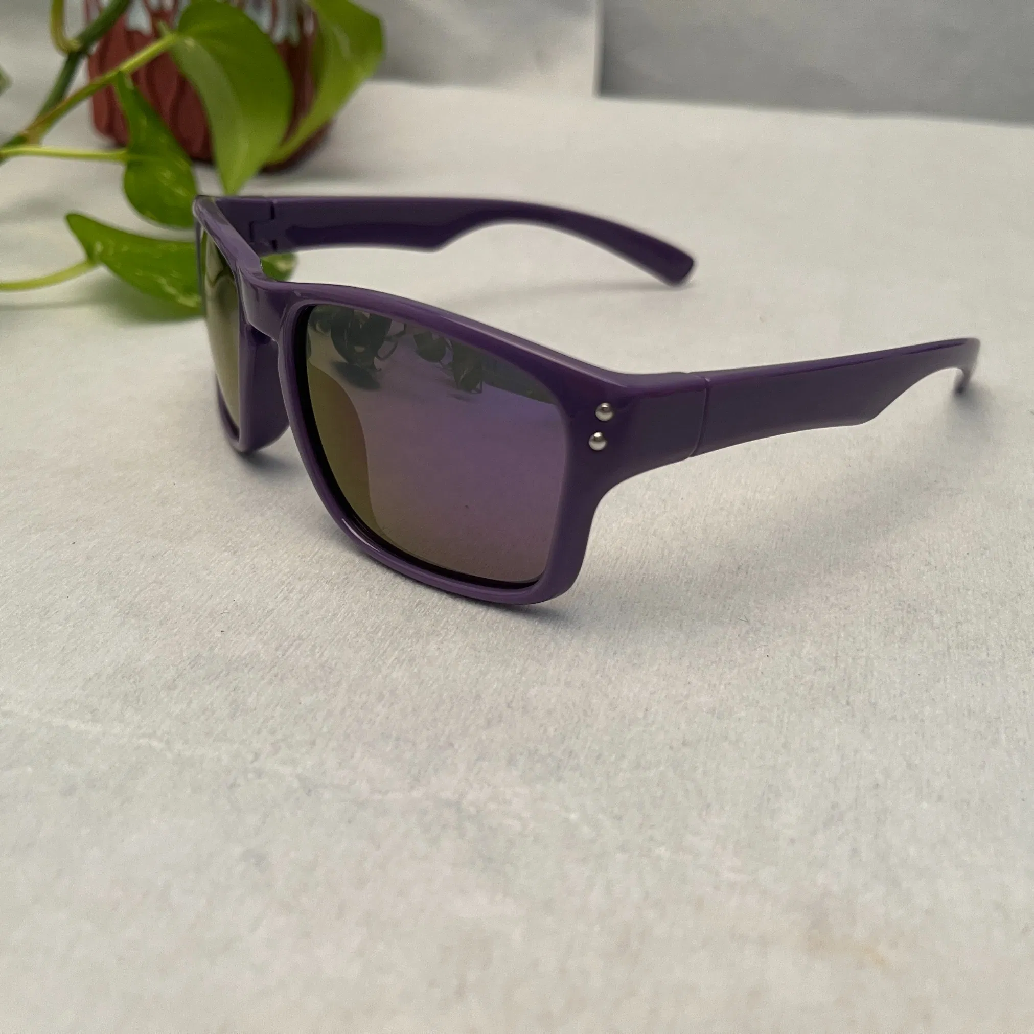 Cool Purple Frame Kids Sunglasses Fashionable Eyewear