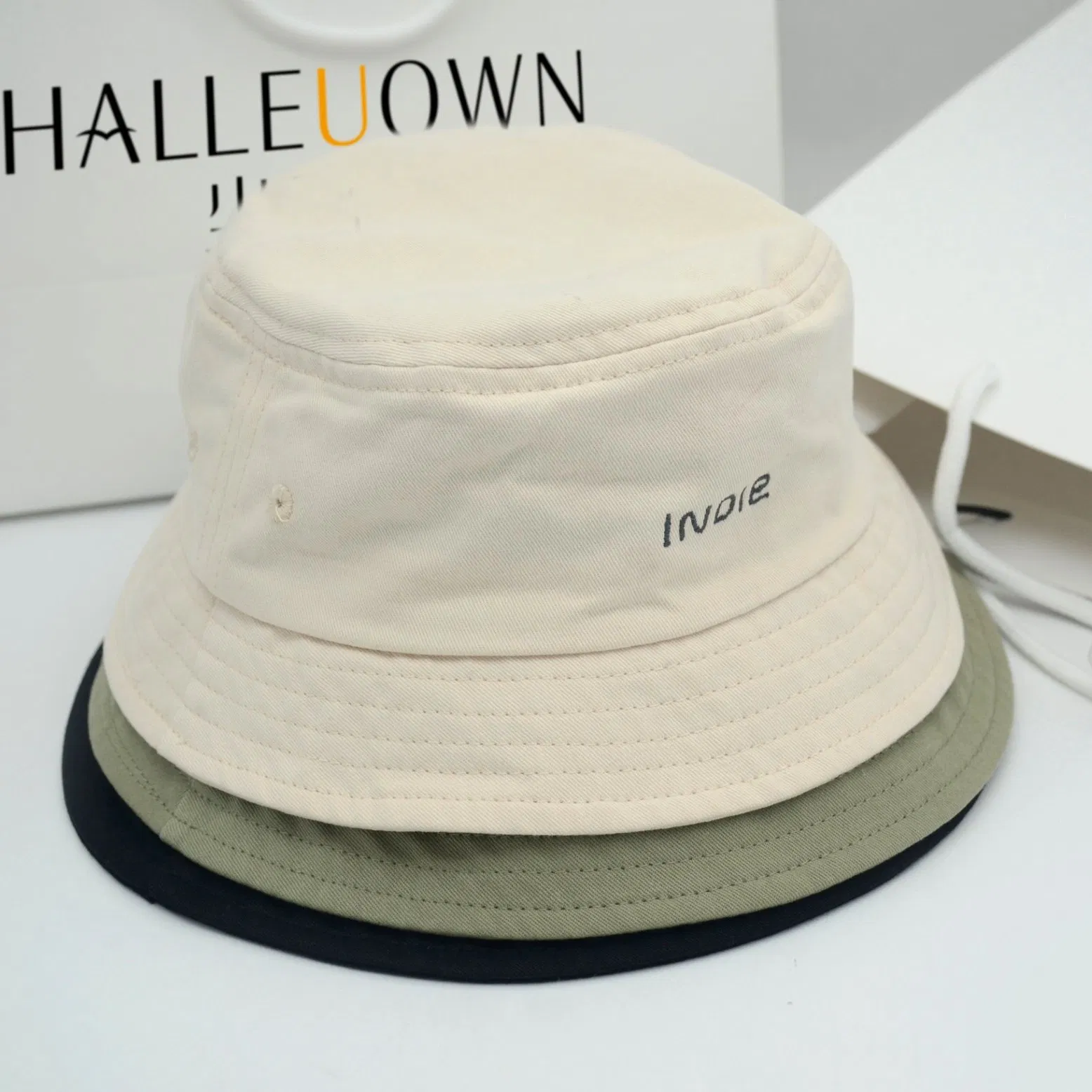 Wholesale Multi Color Polyester Acrylic Cotton High Quatity Unisex Bucket Fisherman Hat Cap