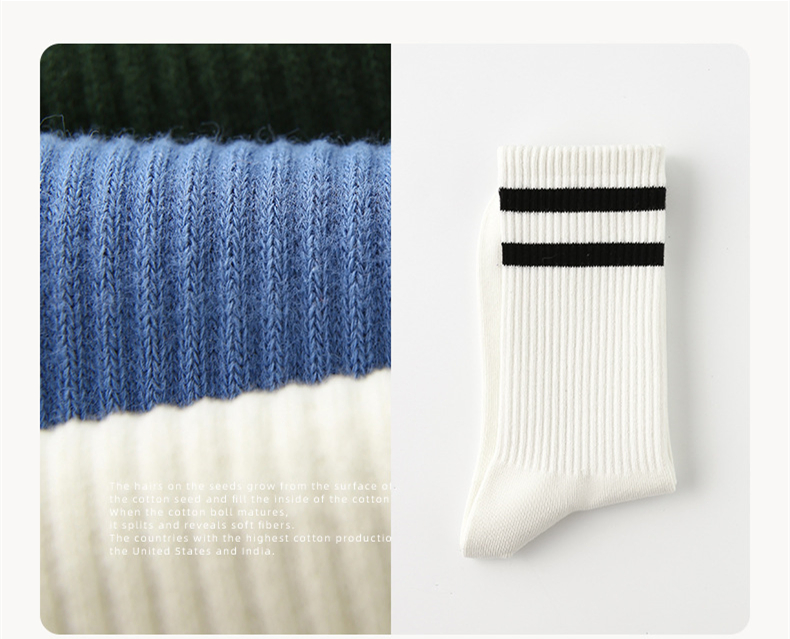 Classical Kids Hosiery for Youth Athletes Custom Students Hosiery Cozy and Durable Cotton Stockings Youth Performance Socks