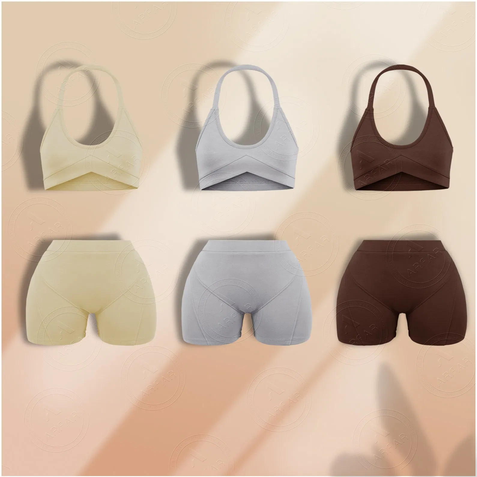 Minimalist Monochrome Neutral Tone Slim Fit Layering Essential Gym Casual Sports Wear