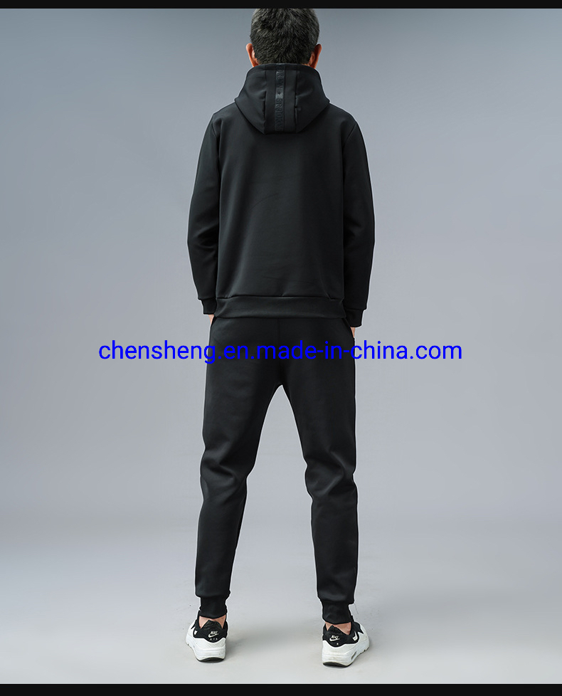 Sports Track Suit Custom 100% Polyester Training Windproof Mens Jogging Wear for Outdoor Game Workout Casual