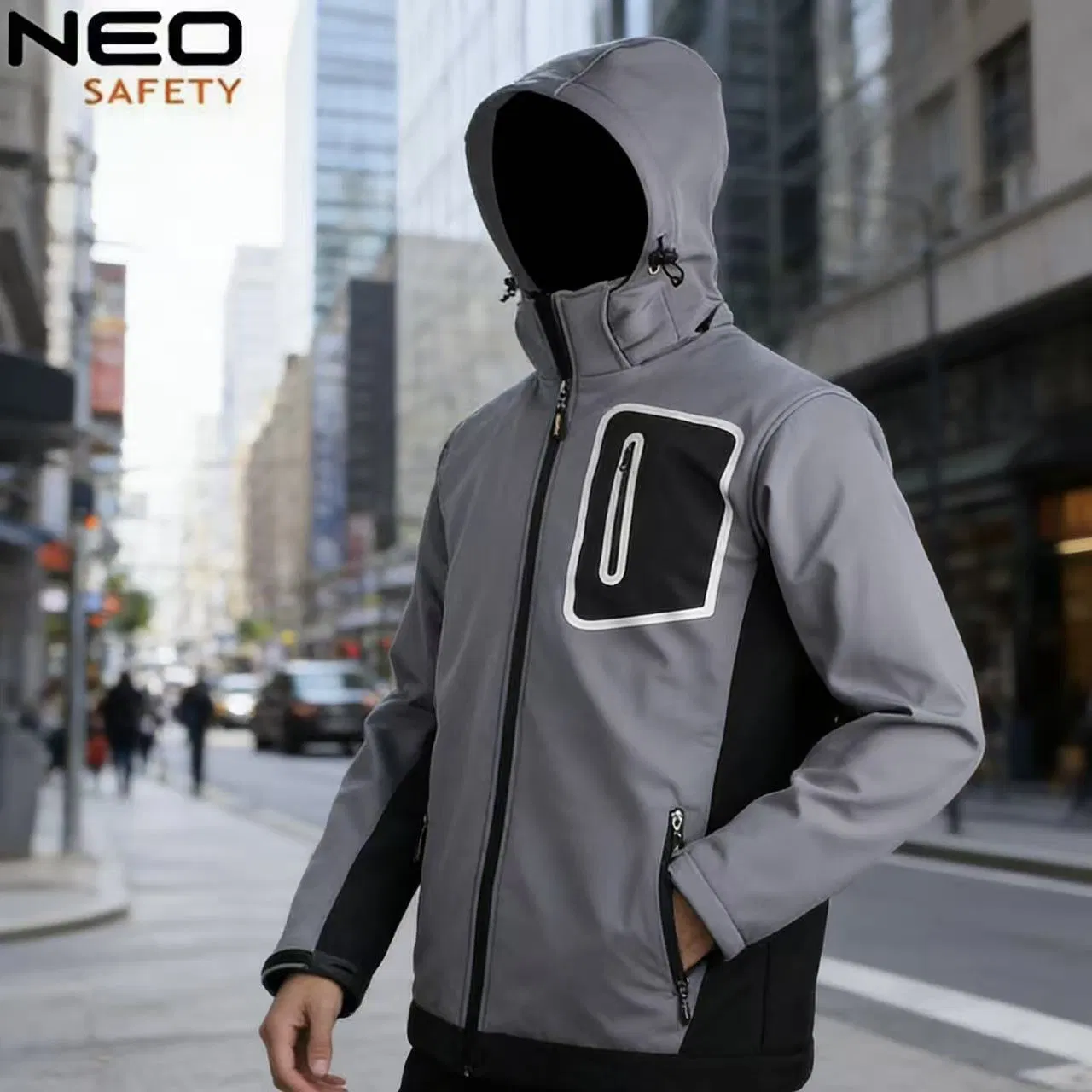 Durable Ski Jacket for Men Women Windproof Snowboard Coat Warm Winter Mountain Climbing Outerwear