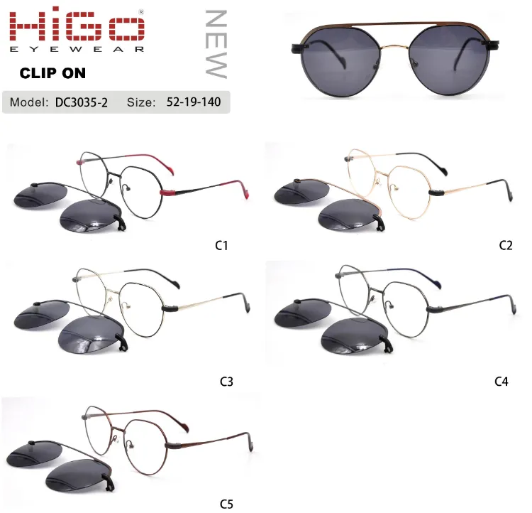 Polygonal Magnetic Sunglasses 7