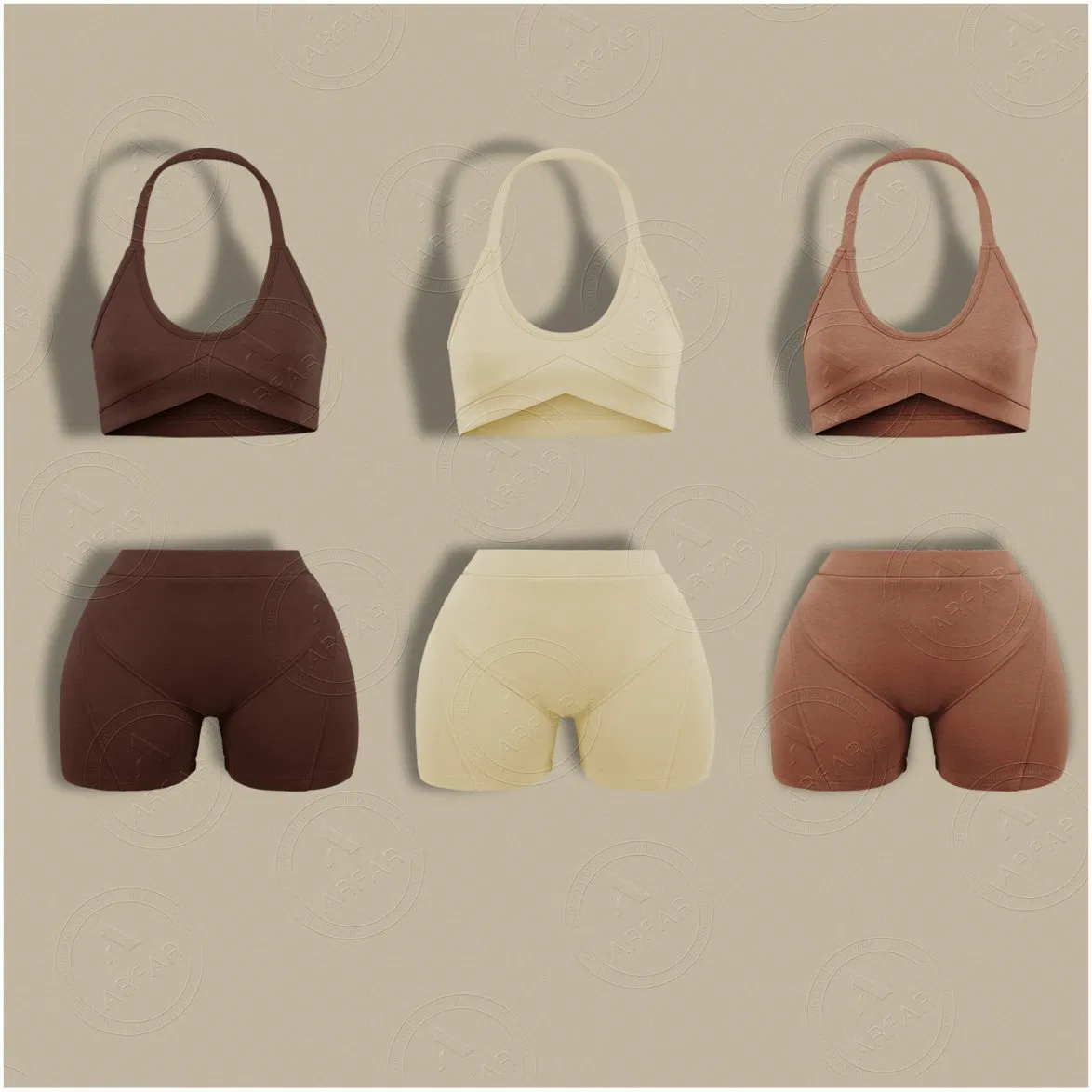 Minimalist Monochrome Neutral Tone Slim Fit Layering Essential Gym Casual Sports Wear