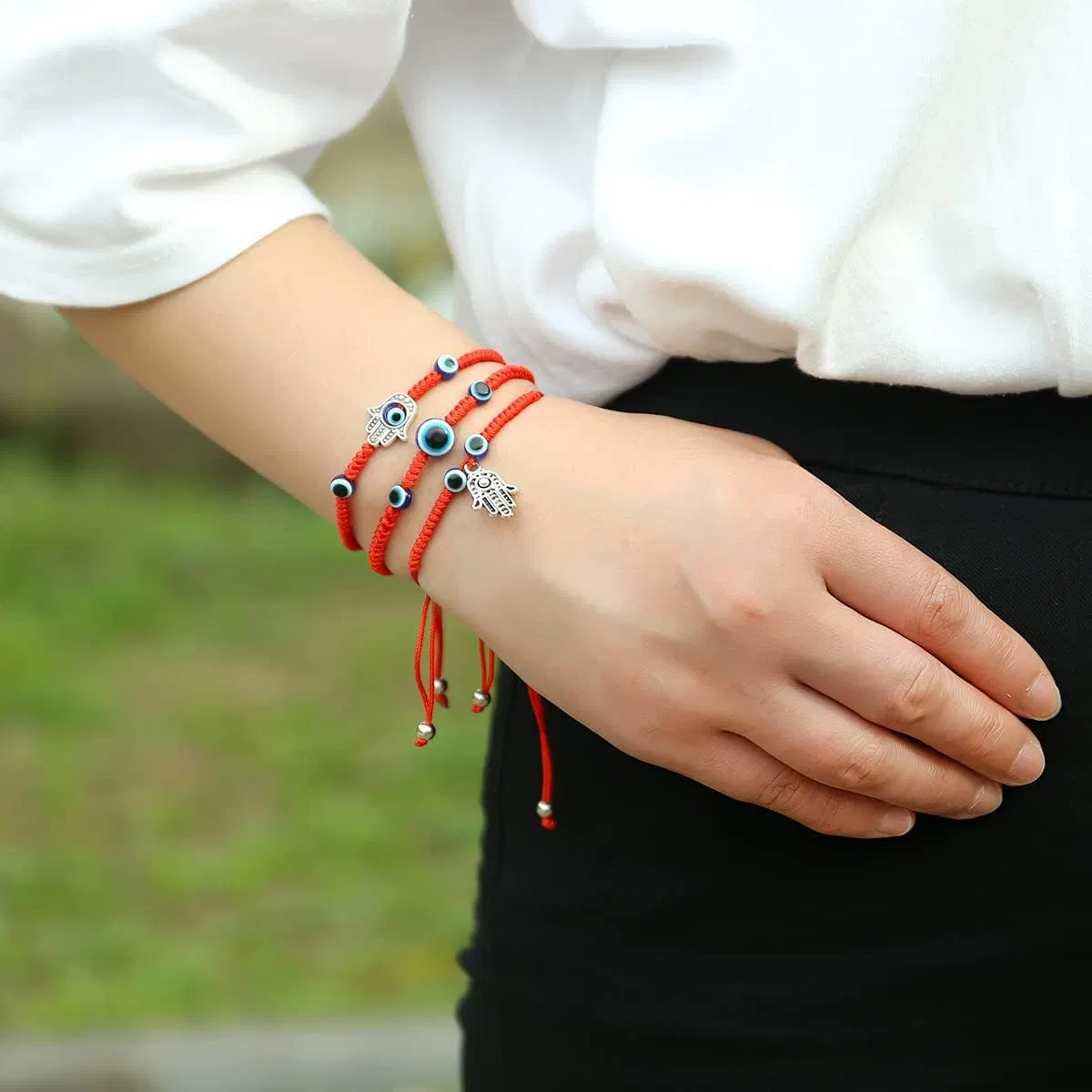 Mexican String Knot Wristband Gift Fashion Accessory 36PCS Evil Eye Bracelets