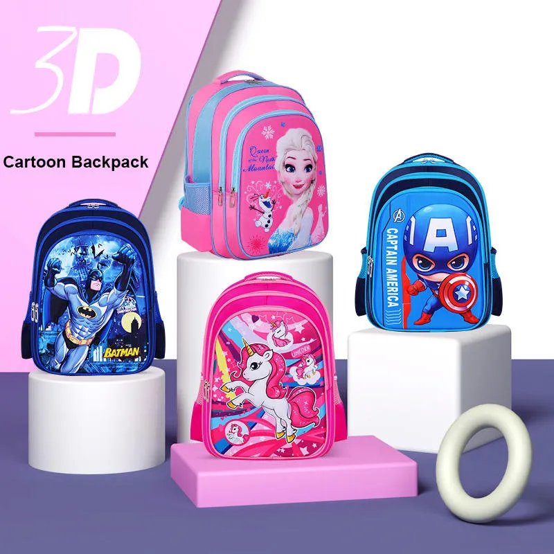 3D EVA School Bag View 1
