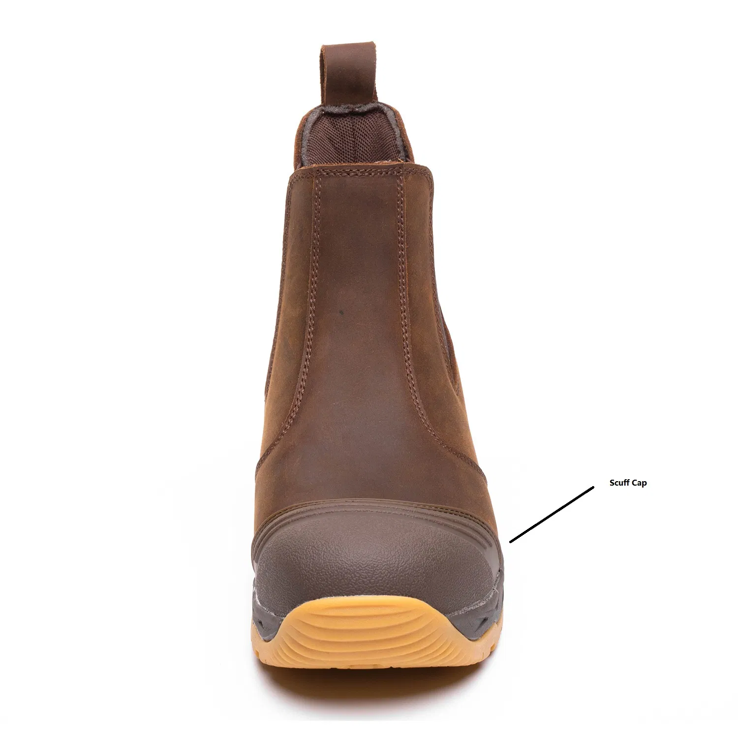 Work Footwear for Men Construction with Chelsea Style