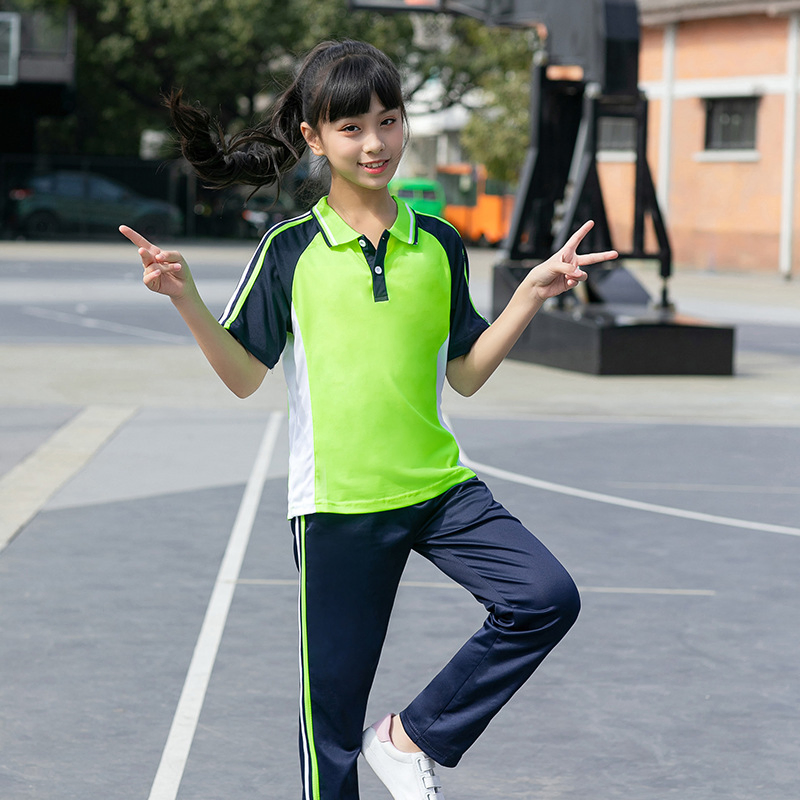 Basic Custom Manufacturer of Kids Primary Kindergarten Preschool School Uniform Design for Boys and Girl