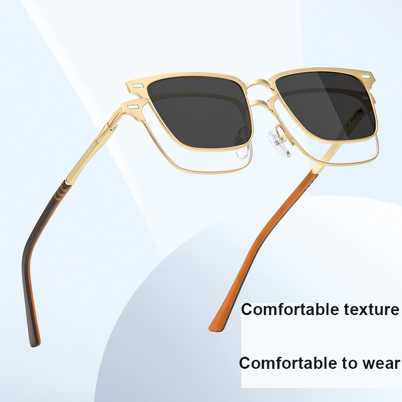 Best Sales Glasses Frame Multi Function Polarized Sunglasses Metal Optical Eyewear