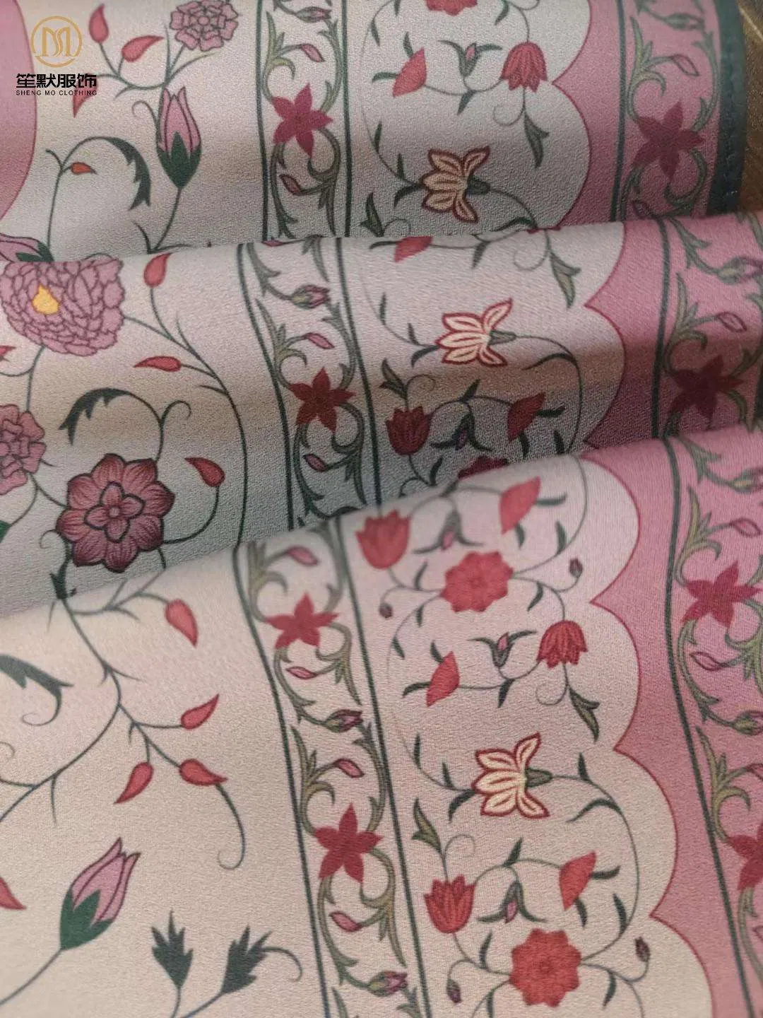 Factory Wholesale Korean Chiffon Baby Seam 70*180 Cm Printed Hijab Muslim Scarf Shawl