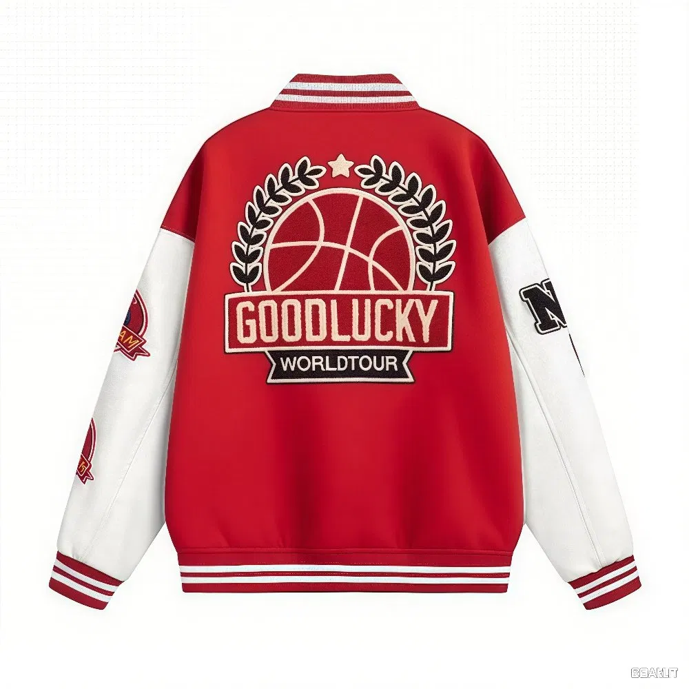 High Quality Outerwear Ensure No Ripping During Daily Use Sports Bomber Jacket