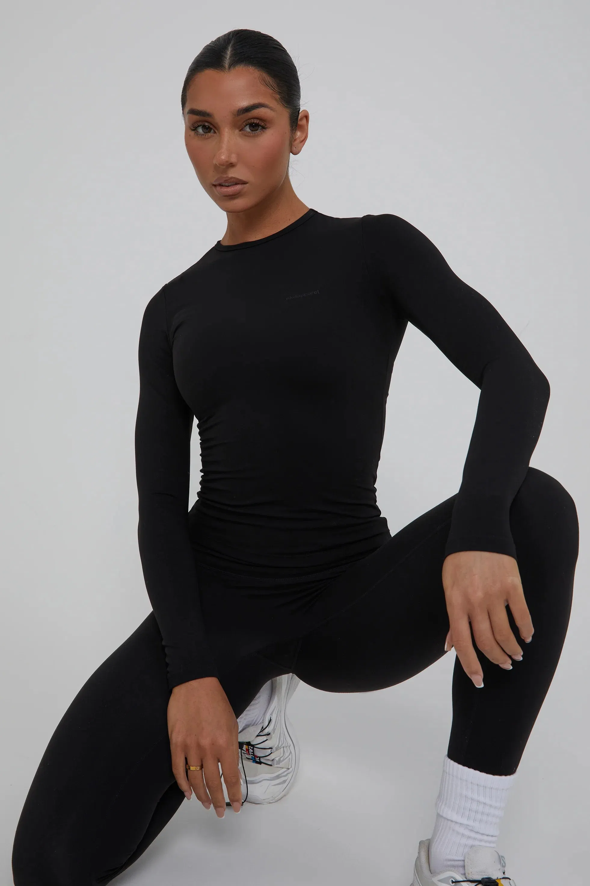 High Stretch Compressive Squat Proof Lightweight Gym Set for Casual Wear