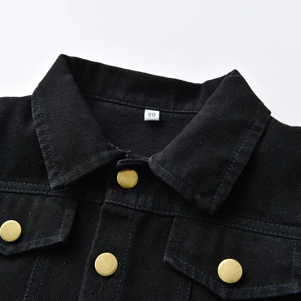Children Denim Jacket Kids Clothes Kids Denim Jackets Jeans Jacket Kids Wear Fashion Wear Girls Boys Jackets Jeans Coat Denim Clothes Children Fashion Wear
