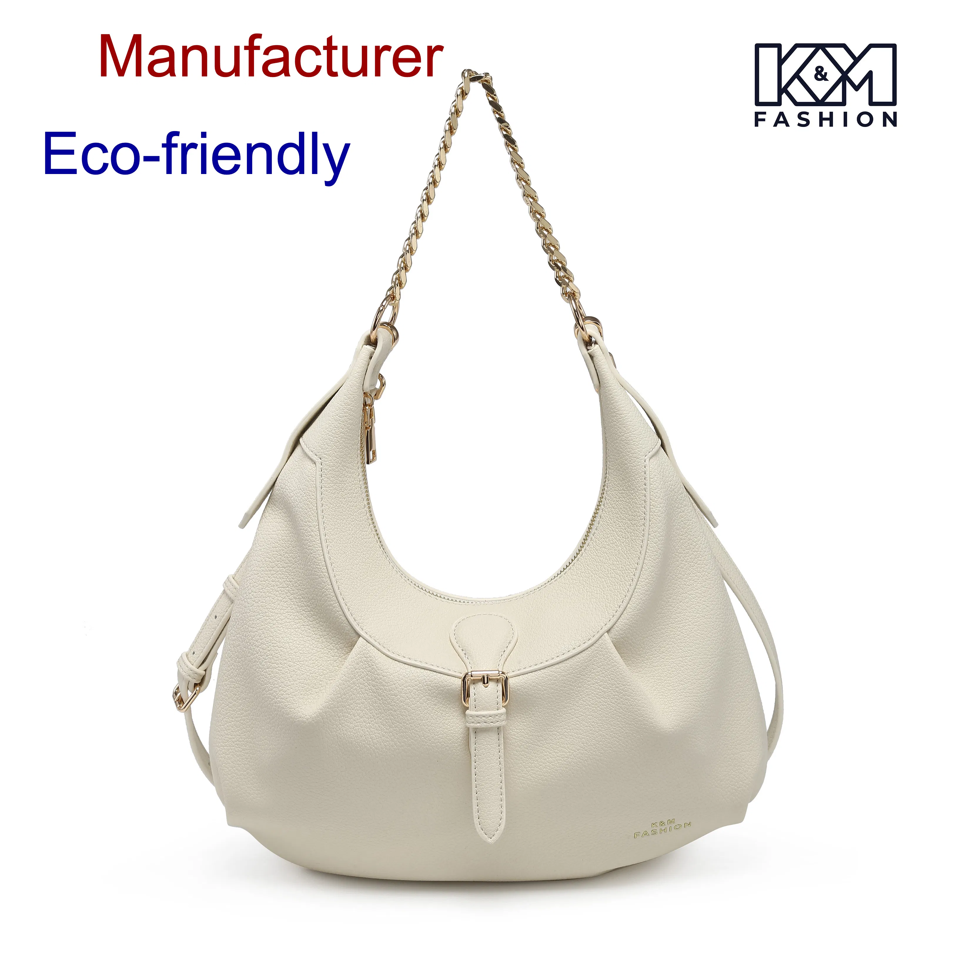 Stylish Crossbody Tote Bag with Unique Buckle for Women