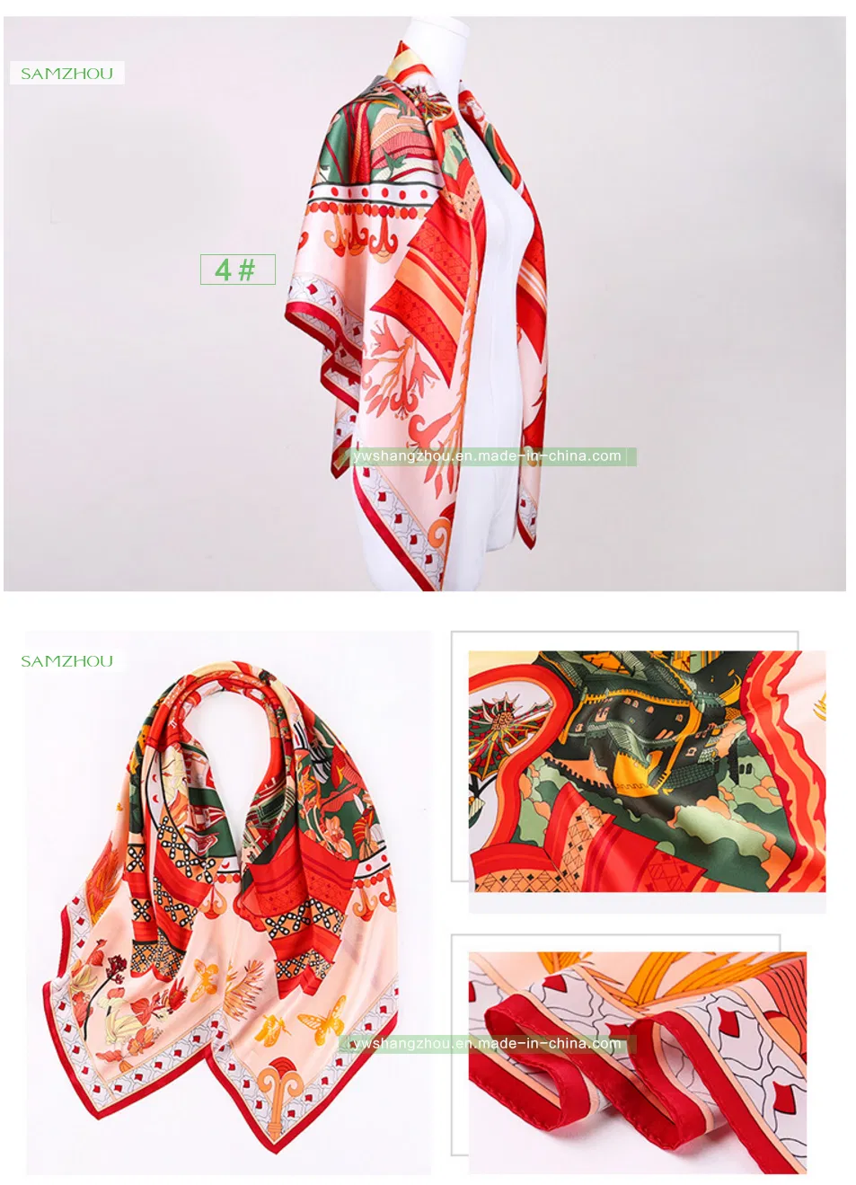 Silk Scarf Style 4