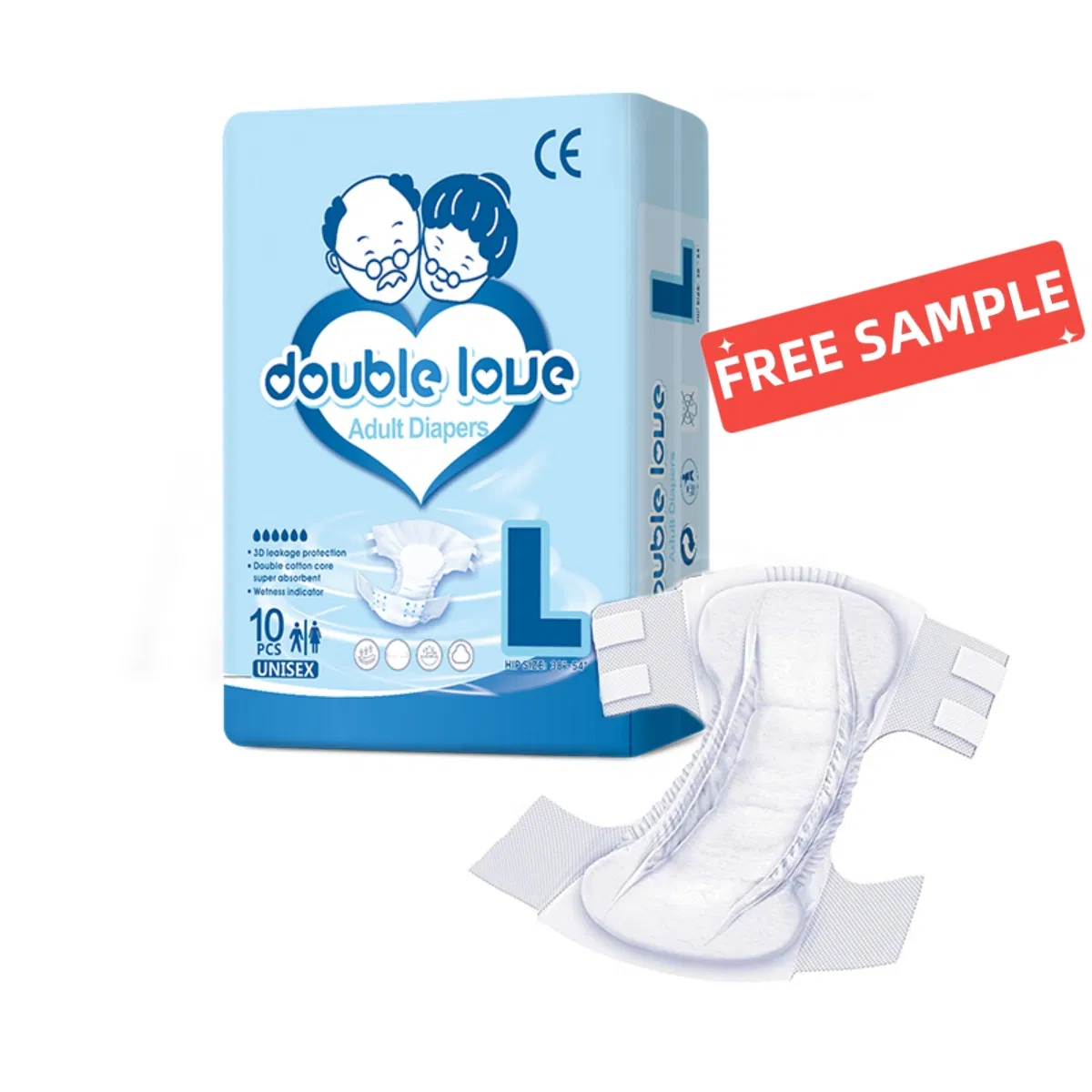 Basic Customization OEM&ODM Custom Wholesale Disposable Adult Pull up Diaper Pants