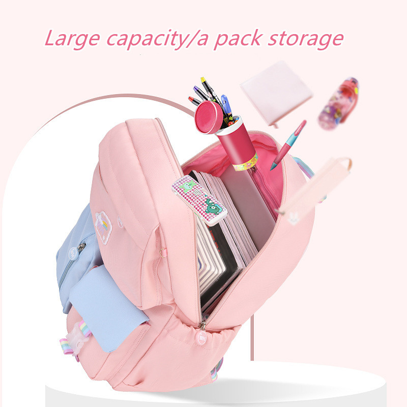 Fashion Wholesale Printed Designer Kid Waterproof Children Primary Student School Bag