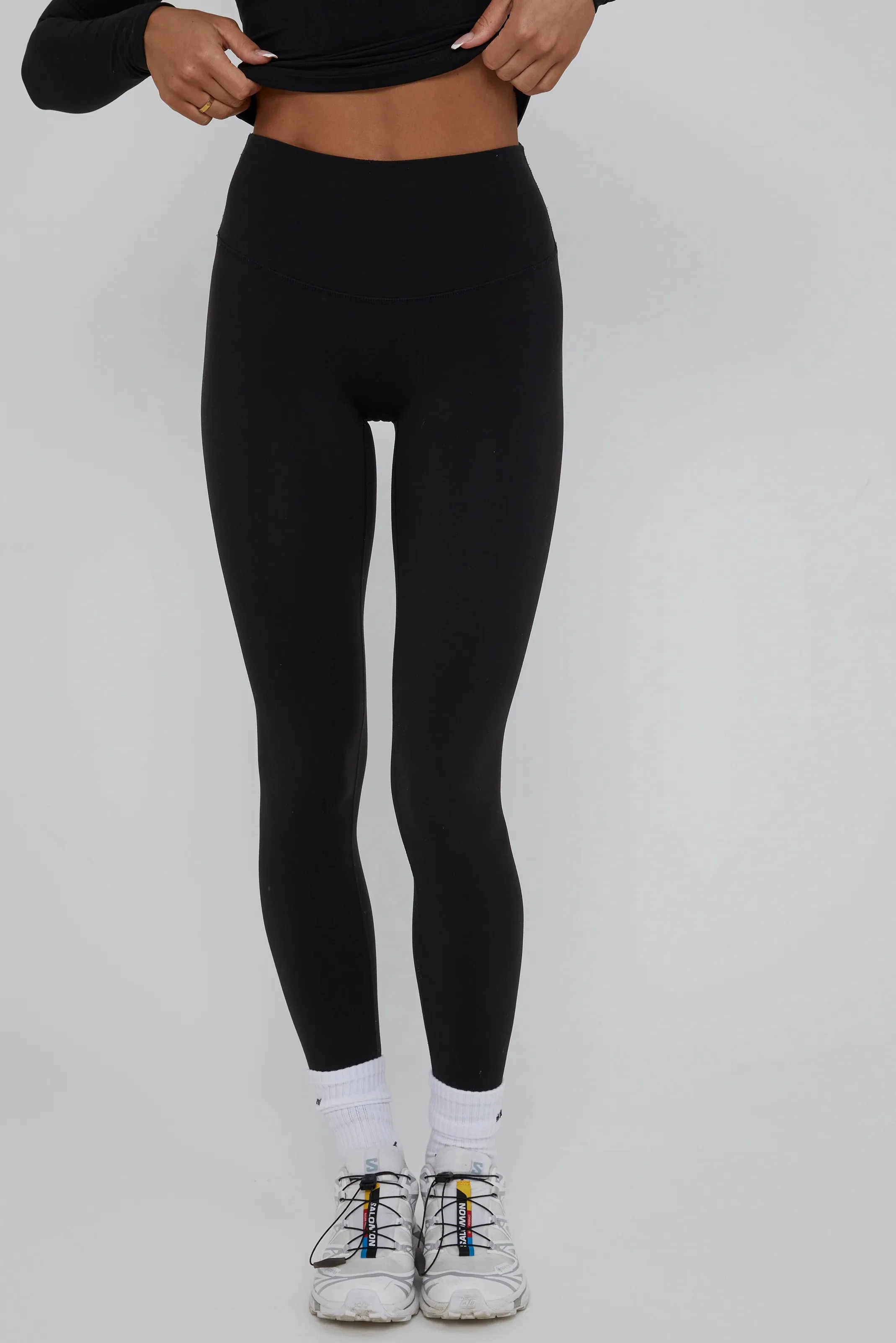 High Stretch Compressive Squat Proof Lightweight Gym Set for Casual Wear