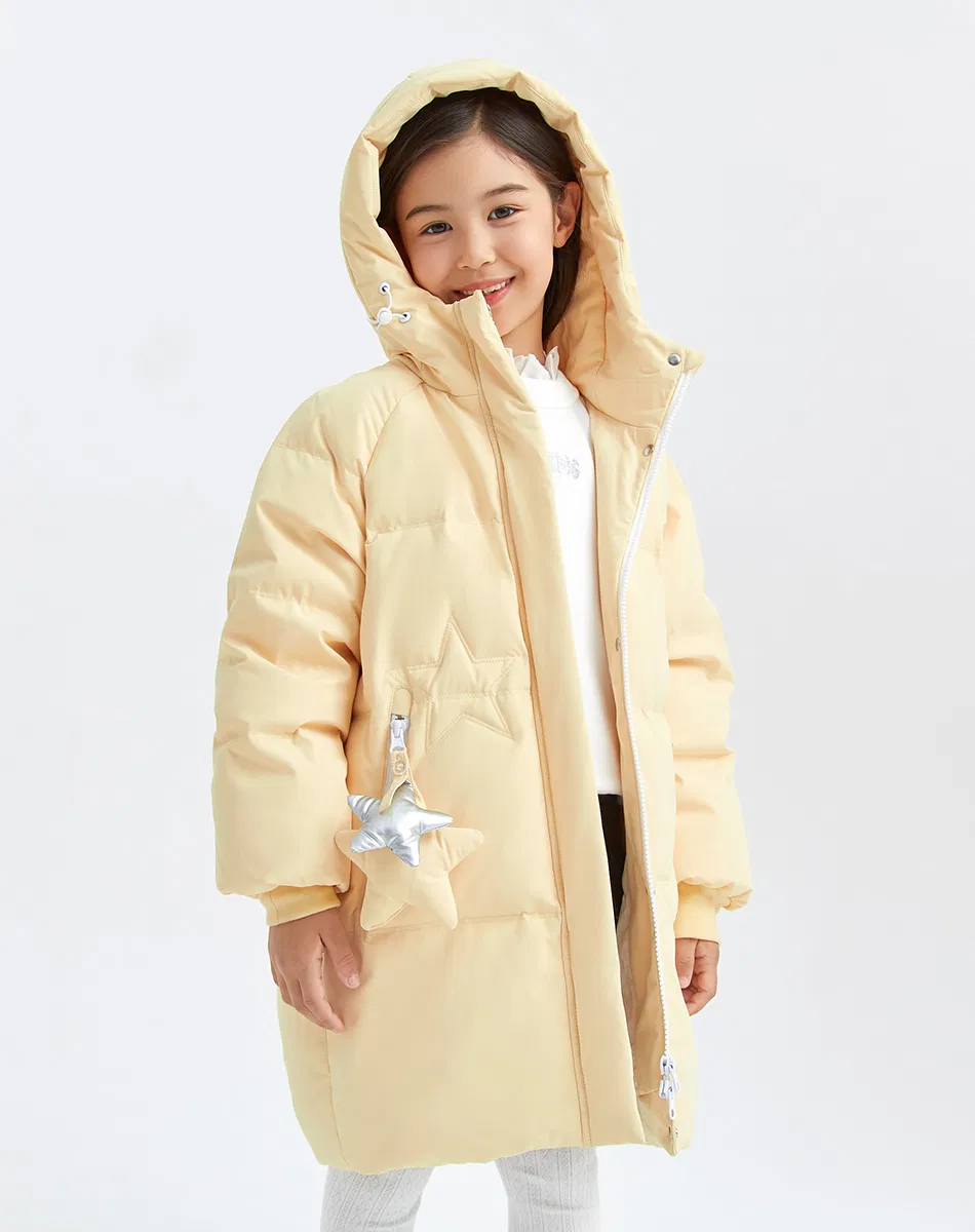 Boys′ Hooded Down Jacket Autumn/Winter New Children′ S Edition Zipper Thick Kids Winter Jacket Outerwear