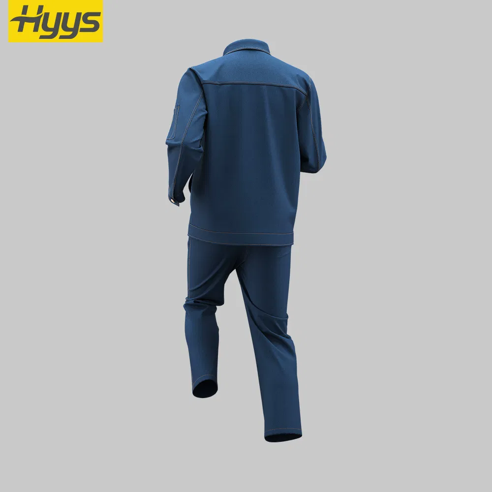 Facrory Custom Jeans Wear Resistant Work Uniforms for Men Cowboy Workwear Denim Work Clothes