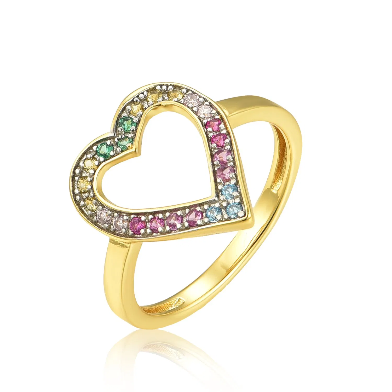 New Heart Fashion Trendy 925 Sterling Silver Jewelry