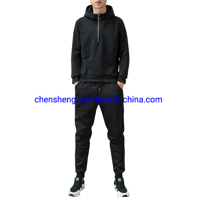Sports Track Suit Custom 100% Polyester Training Windproof Mens Jogging Wear for Outdoor Game Workout Casual