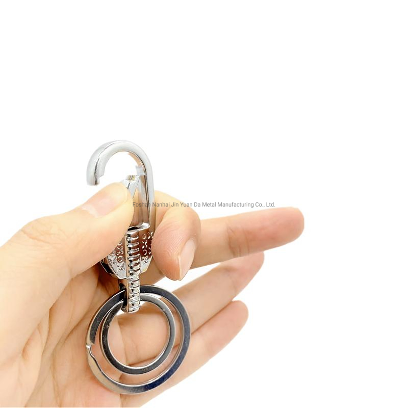 S630 SSS Brand Wear Belt Key Ring Male Key Key Buckle Waist Pendant Men′ S Belt Ring Leather Double Ring