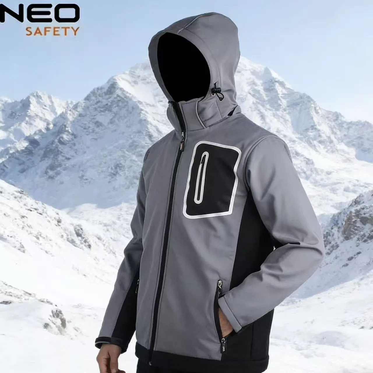 Durable Ski Jacket for Men Women Windproof Snowboard Coat Warm Winter Mountain Climbing Outerwear