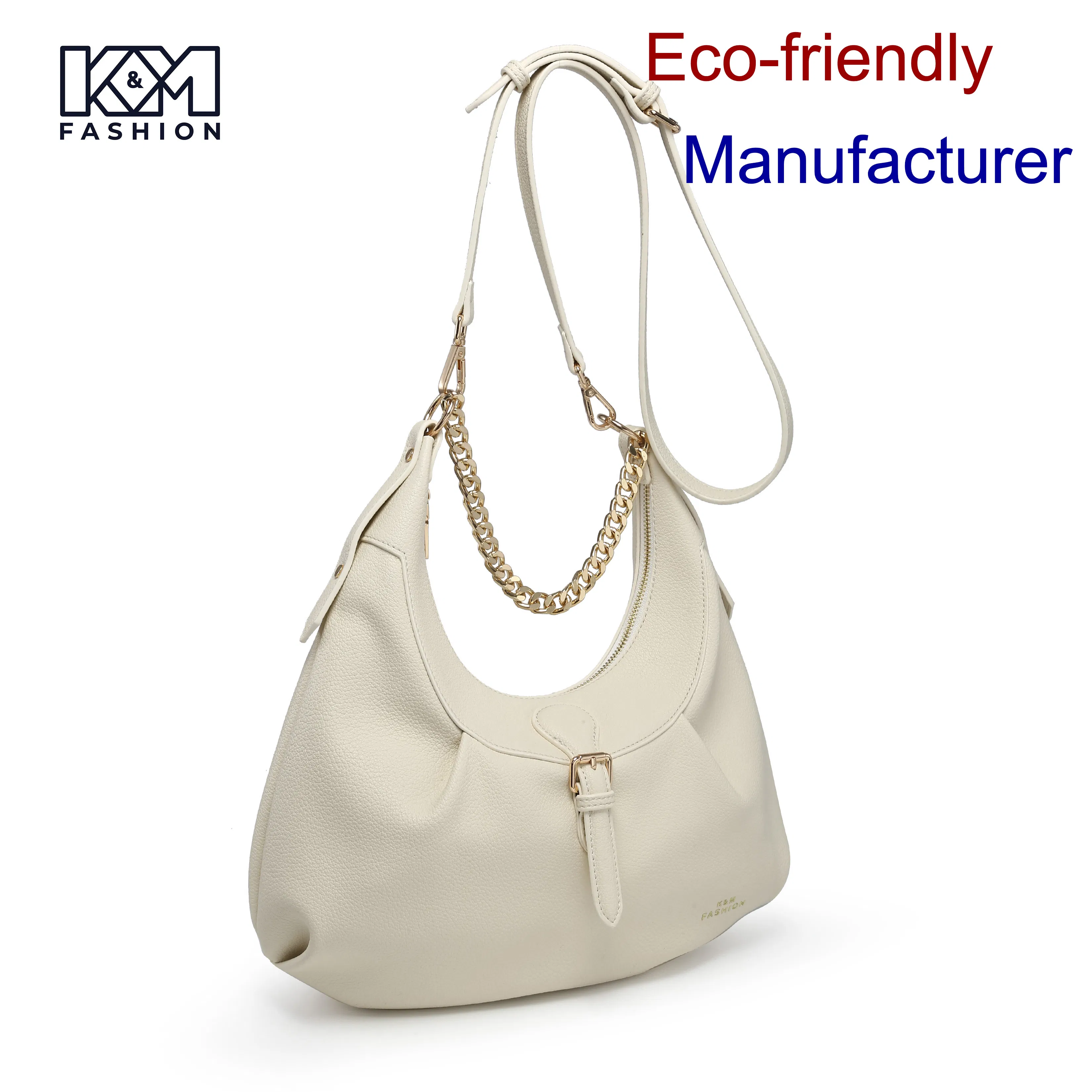 Stylish Crossbody Tote Bag with Unique Buckle for Women