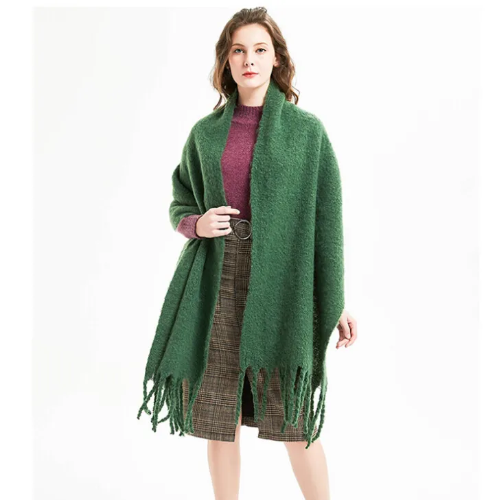 Plain Solid Color Pashmina Scarf