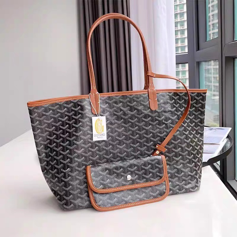Tote Bag Shoulder Bag Luxury Handbags Large Capacity Colorful Shopping Designer Bags Plaid Double Letter Bags Original Patterns Classic Composite Bag &amp; Wallet