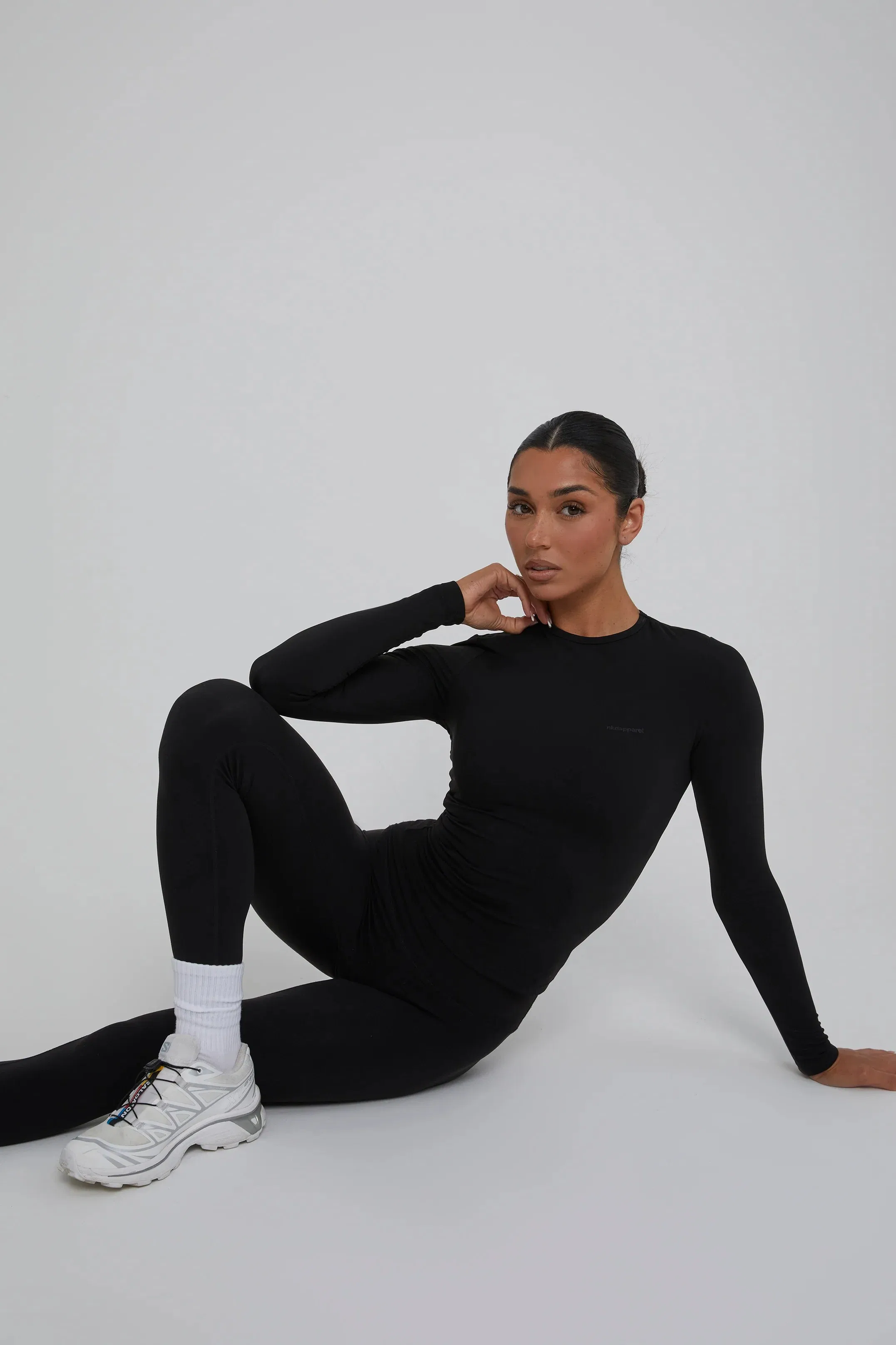 High Stretch Compressive Squat Proof Lightweight Gym Set for Casual Wear