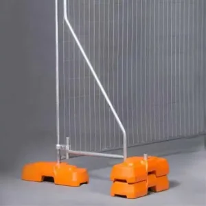 Переносное оцинкованное ограждение