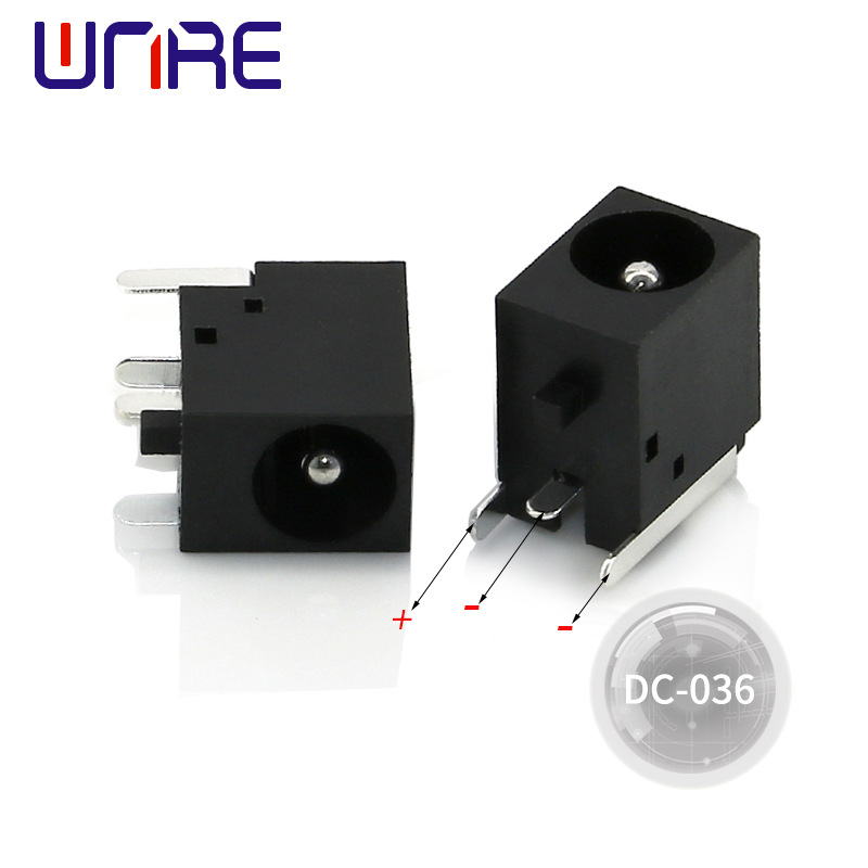 China dc power socket DC-036 Female socket black Supplier, Company