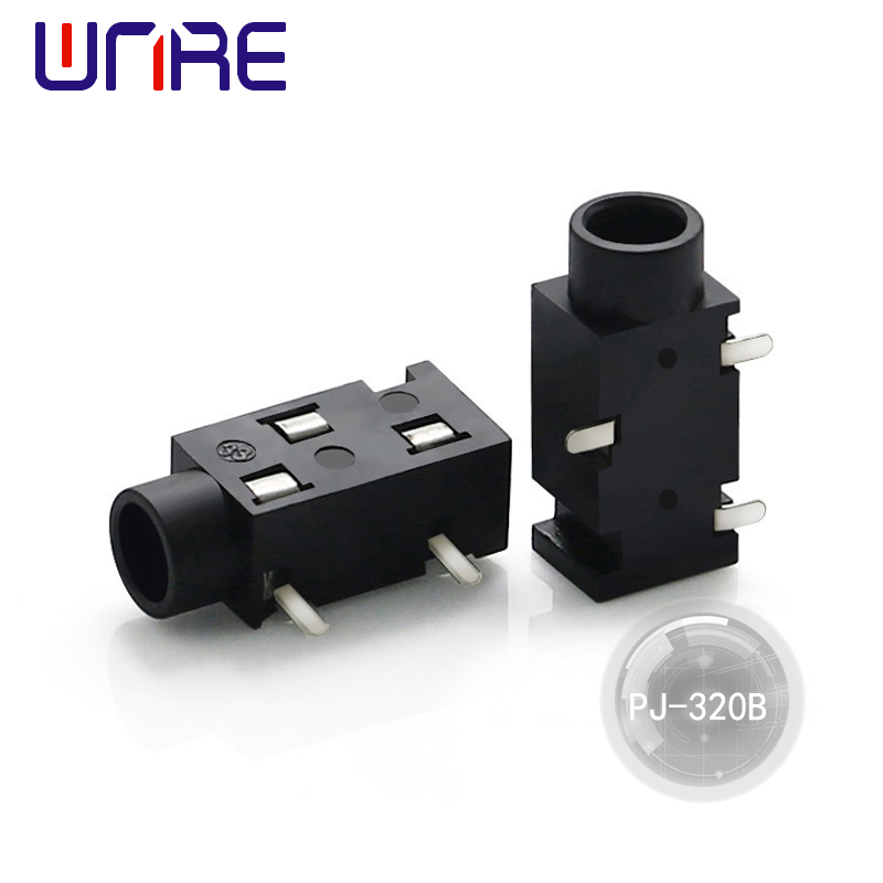 OEM PJ-320B Headphone socket Suitable for most digital devices, black Manufacturer, Manufacturers