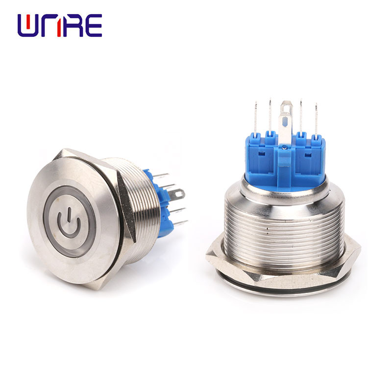 China 28MM ring power supply normally closed normally open self-locking reset Manufacturer, Factory