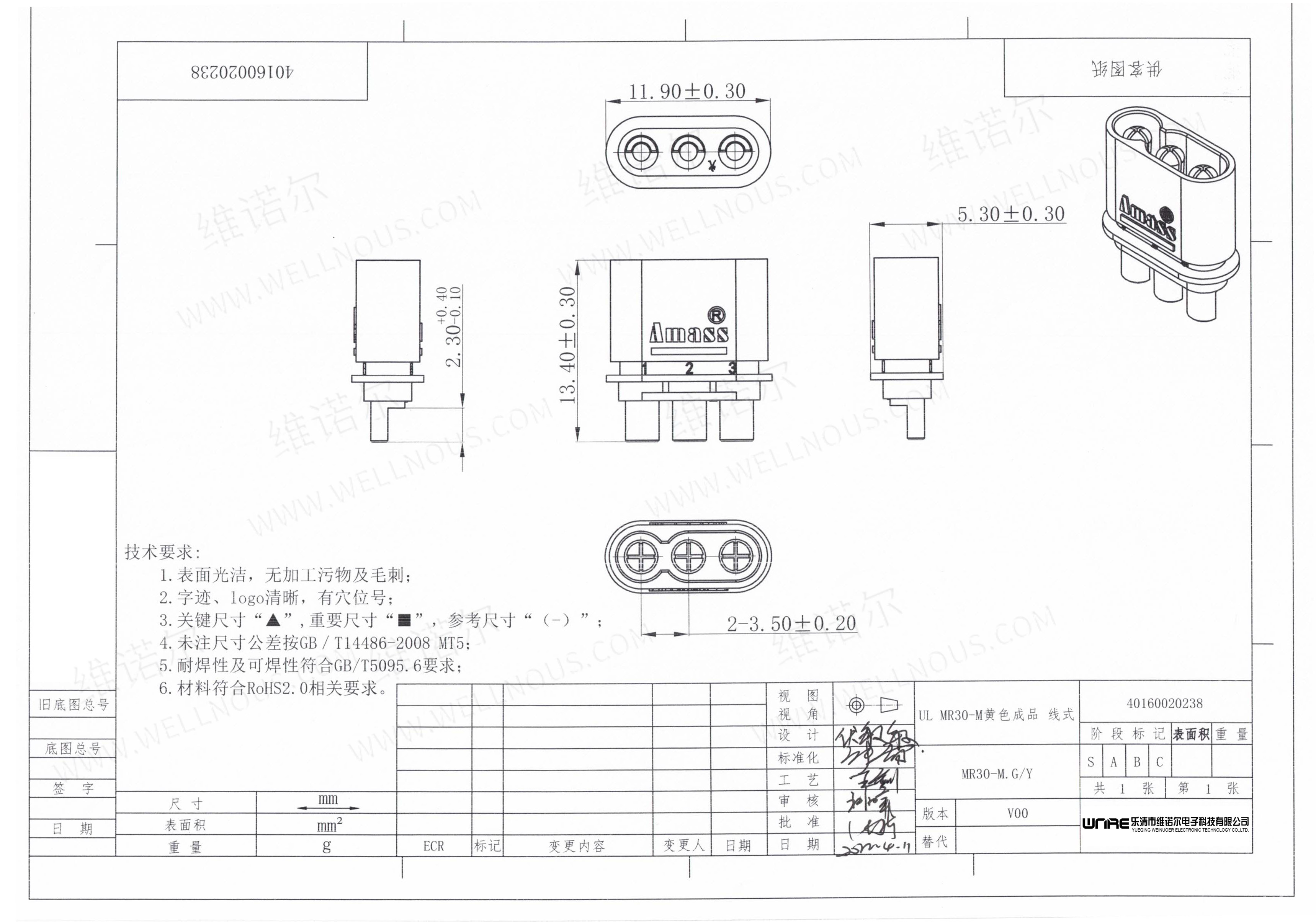 MR30-M Connector
