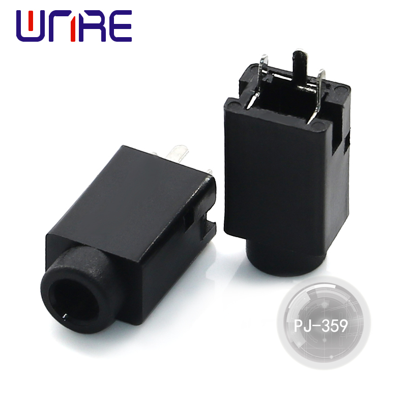 China pj-359 Headphone Socket with Headphone Jack, 3-pin Suppliers, Factory