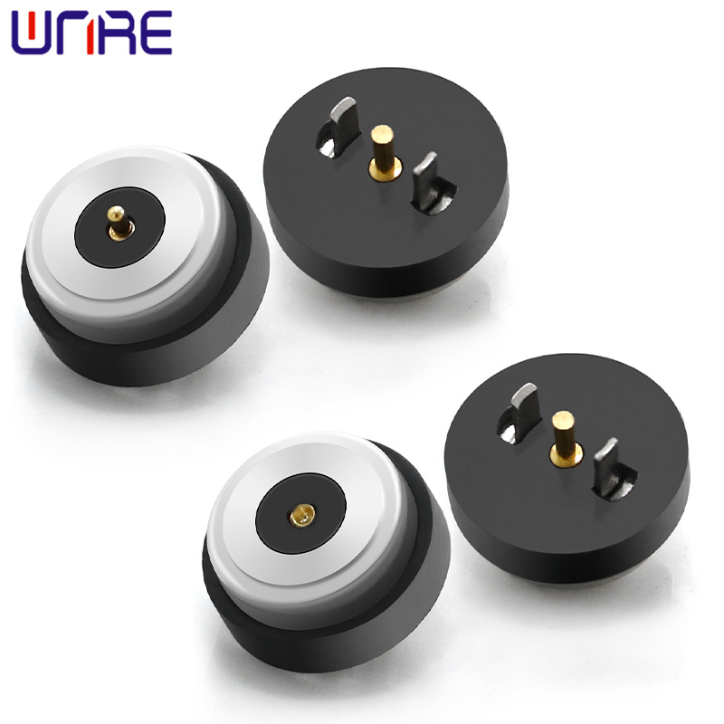 Round DC Magnetic Connector