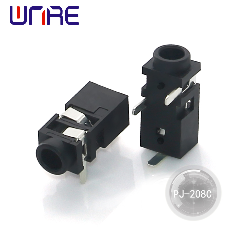OEM PJ-208C Audio Jack Connector Audio 3 pin Supplier, Companies