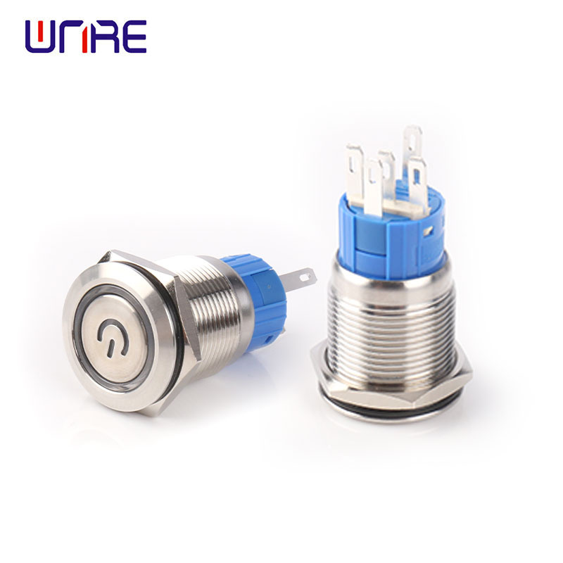OEM 19C single-pole ring type with power lamp self-locking Manufacturers, Factories