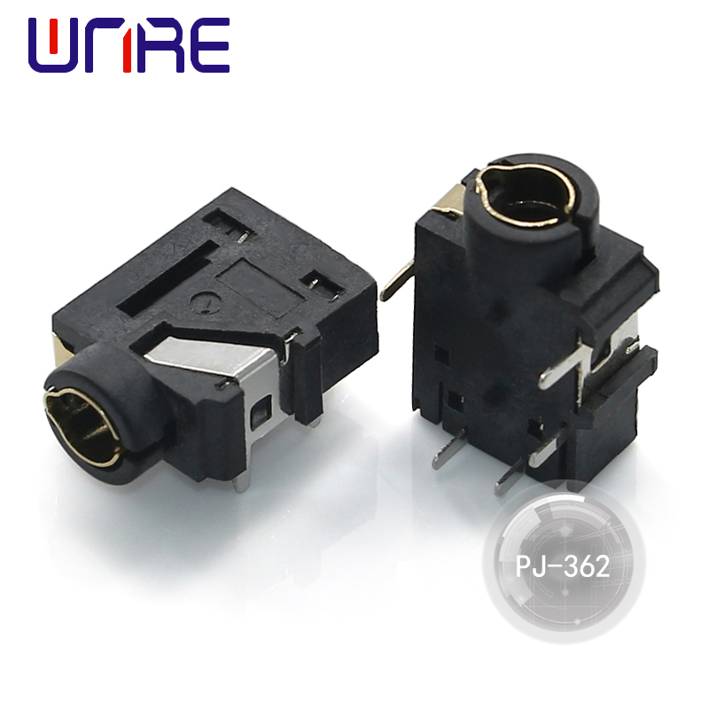 China pj-362 Headphone socket, Audio equipment, high quality 0.5A  30V Supplier, Factory