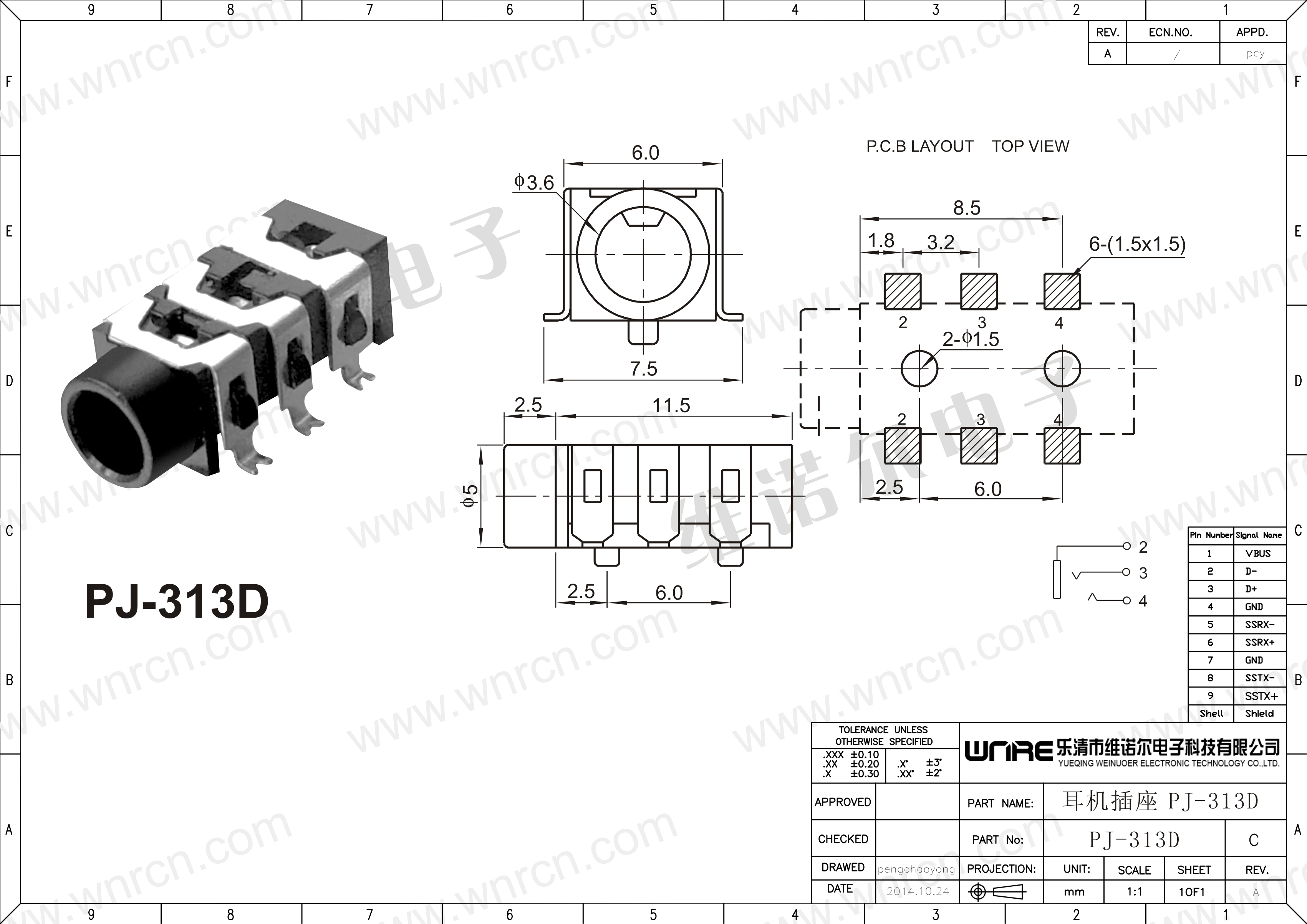 PJ-313D Product View 1