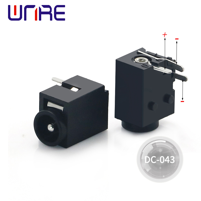 OEM DC-043 Dc power jack The SMT mini DC jack connector is inserted Suppliers, Factories