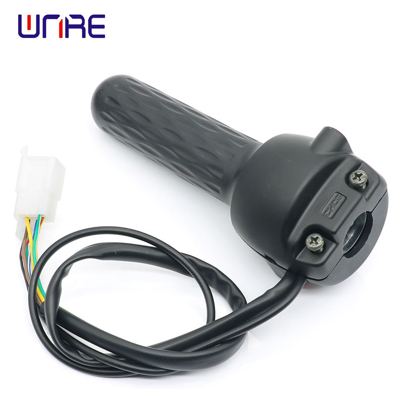 OEM High Quality Headlight Handle Electric Motorcycle Grip Accelerator Grip for off-road Vehicle Electric Scooter Manufacturers, Factories