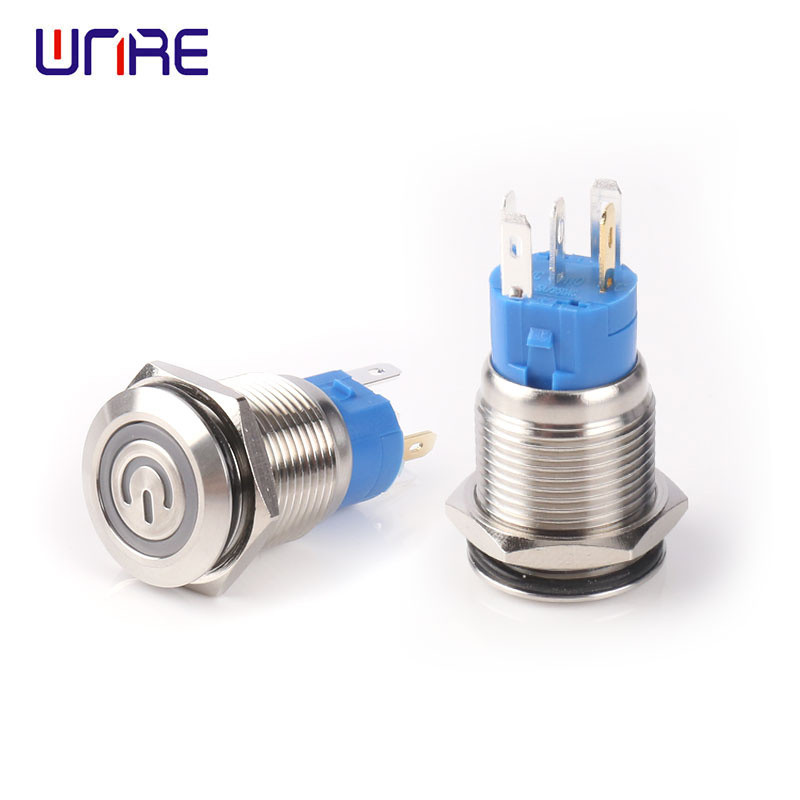 China 16F flat head ring power lamp self-locking Suppliers, Factories