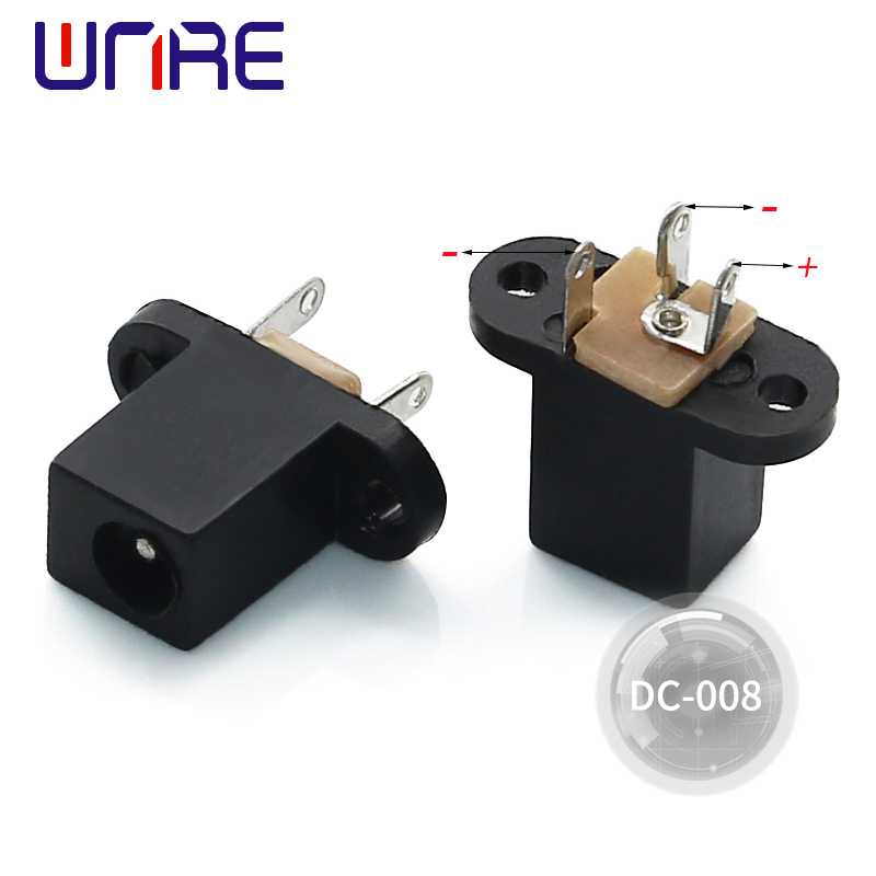 DC008 Female charging plug