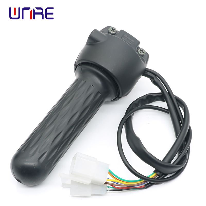 OEM High Quality Headlight Handle Electric Motorcycle Grip Accelerator Grip for off-road Vehicle Electric Scooter Manufacturers, Factories